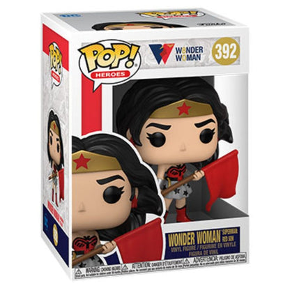 Funko Pop Wonder Woman 80th Anniversary Wonder Woman Red Son US Exclusive Pop! Vinyl