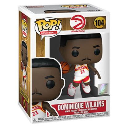 Funko Pop NBA: Legends Dominique Wilkins Hawks Home Pop! Vinyl