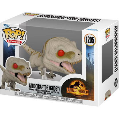 Funko Pop Jurassic World 3: Dominion Atrociraptor (Ghost) Pop! Vinyl