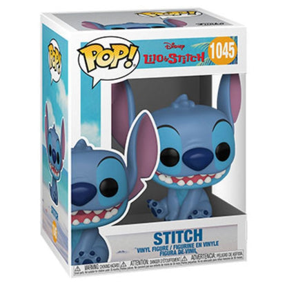 Funko Pop Lilo & Stitch Stitch Smiling Seated Pop! Vinyl