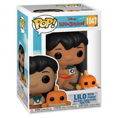 Funko Pop Lilo & Stitch Lilo with Pudge Pop! Vinyl
