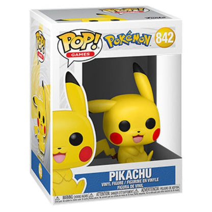 Funko Pop Pokemon Pikachu Sitting Pop! Vinyl [RS]
