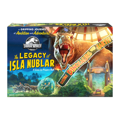 Funko Pop Jurassic World The Legacy of Isla Nublar Board Game