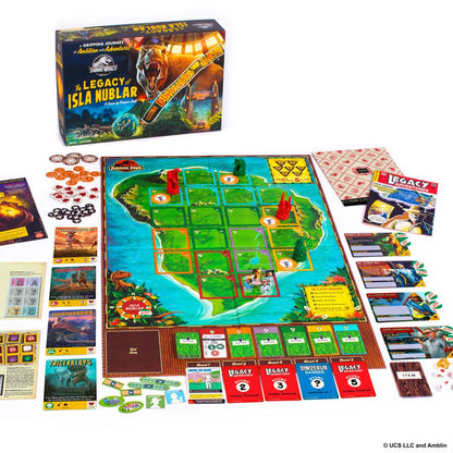 Funko Pop Jurassic World The Legacy of Isla Nublar Board Game