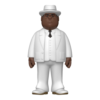Funko Pop Notorious BIG Biggie White Suit 12" Vinyl Gold