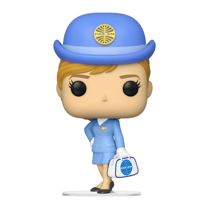 Funko Pop Pan Am Stewardess with White Bag Pop! Vinyl