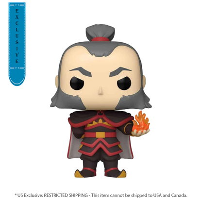 Funko Pop Avatar: The Last Airbender Zhao with Fireball Glow US Exclusive Pop! Vinyl [RS]