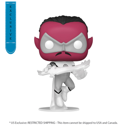 Funko Pop Green Lantern (comics) White Lantern Sinestro SDCC 2021 US Exclusive Pop! Vinyl [RS]