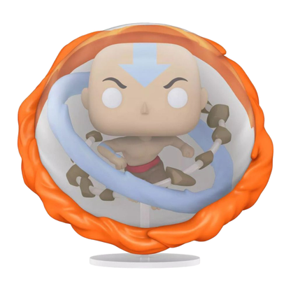 Funko Pop Avatar: The Last Airbender Aang Avatar State Glow US Exclusive 6" Pop! Vinyl [RS]