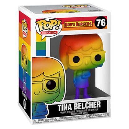 Funko Pop Bob's Burgers Tina Belcher Rainbow Pride Pop! Vinyl