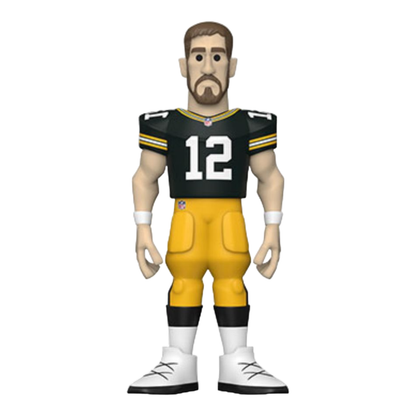 Funko Pop NFL: Packers Aaron Rodgers (with chase) 5" Vinyl Gold