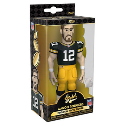 Funko Pop NFL: Packers Aaron Rodgers (with chase) 5" Vinyl Gold
