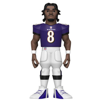 Funko Pop NFL: Ravens Lamar Jackson (with chase) 5" Vinyl Gold