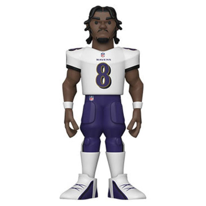 Funko Pop NFL: Ravens Lamar Jackson (with chase) 5" Vinyl Gold