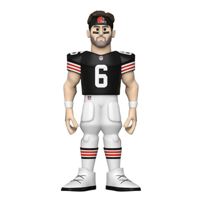 Funko Pop NFL: Browns Baker Mayfield (with chase) 5" Vinyl Gold