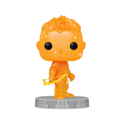 Funko Pop Marvel Infinity Saga Hawkeye Orange (Artist Series) Pop! Vinyl with Protector