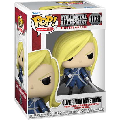 Funko Pop Fullmetal Alchemist: Brotherhood Olivier Mira Armstrong Pop! Vinyl