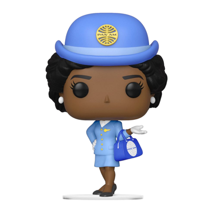 Funko Pop Pan Am Stewardess with Blue Bag Pop! Vinyl
