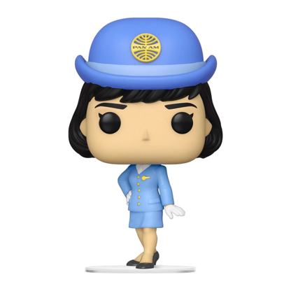 Funko Pop Pan Am Stewardess without Bag Pop! Vinyl