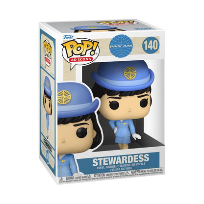 Funko Pop Pan Am Stewardess without Bag Pop! Vinyl