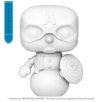 Funko Pop Marvel Comics Captain America Holiday DIY US Exclusive Pop! Vinyl [RS]