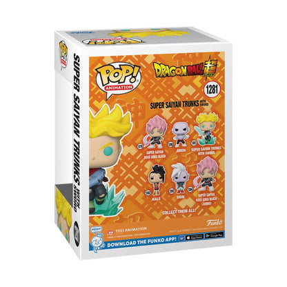 Funko Pop Dragon Ball Super SS Trunks with Spirit Sword Pop! Vinyl