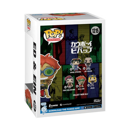 Funko Pop Cowboy Bebop Ed & Ein Scooter Pop! Vinyl
