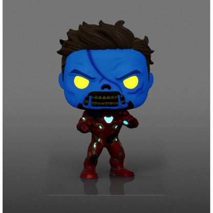 Funko Pop What If Zombie Iron Man Glow US Exclusive Pop! Vinyl [RS]
