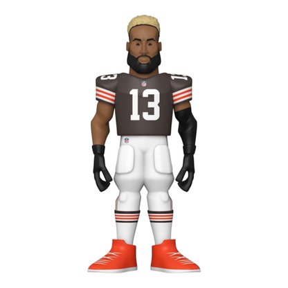Funko Pop NFL: Browns Odell Beckham Jr (with chase) 5" Vinyl Gold