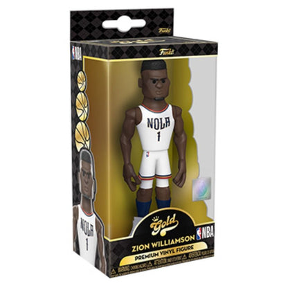 Funko Pop NBA Zion Williamson Home (with chase) 5" Vinyl Gold