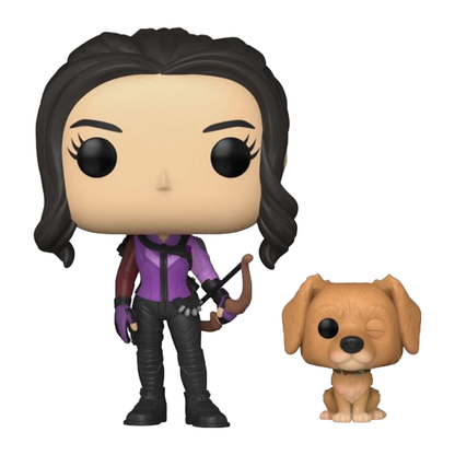 Funko Pop Hawkeye (TV) Kate Bishop & Lucky the Pizza Dog Pop! Vinyl