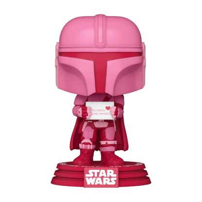 Funko Pop Star Wars The Mandalorian Valentine Pop! Vinyl