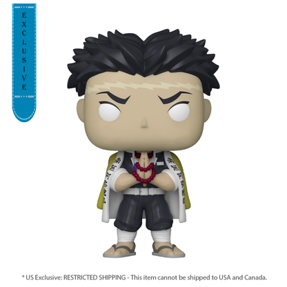 Funko Pop Demon Slayer Gyomei Himejima (with chase) US Exclusive Pop! Vinyl [RS]