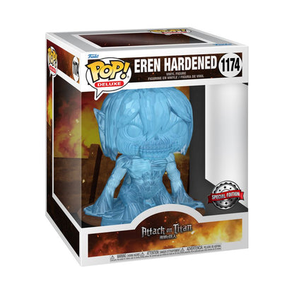 Funko Pop Attack on Titan Eren Hardened US Exclusive Pop! Deluxe [RS]