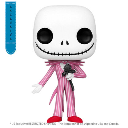 Funko Pop The Nightmare Before Christmas Jack with Pink & Red Suit US Exclusive Pop! Vinyl [RS]