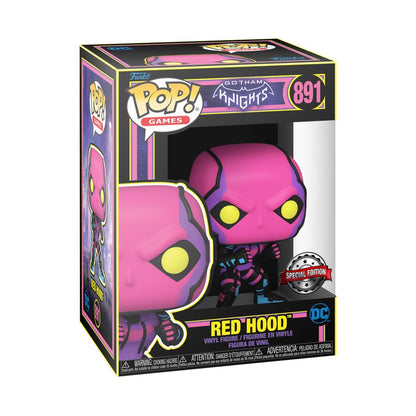 Funko Pop Gotham Knights Red Hood Black Light US Exclusive Pop! Vinyl [RS]