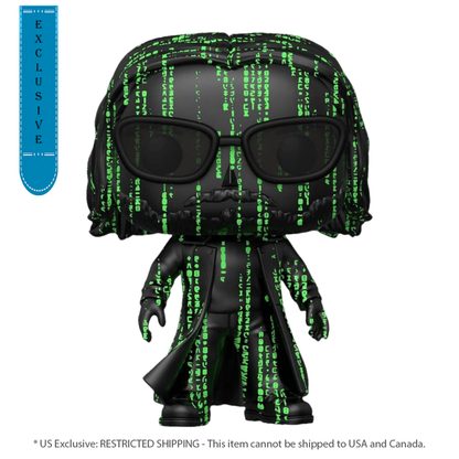Funko Pop The Matrix  Resurrections Neo in the Matrix Glow US Exclusive Pop! Vinyl [RS]