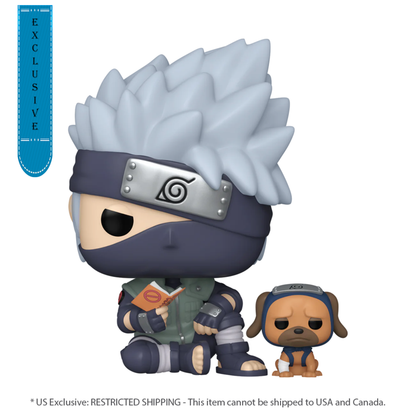 Funko Pop Naruto Kakashi with Pakkun US Exclusive Pop! Vinyl [RS]
