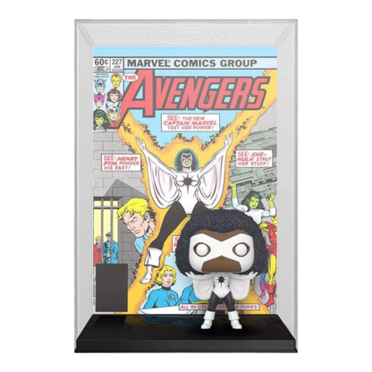 Funko Pop Marvel Comics Captain Marvel Monica Rambeau Avengers US Exclusive Pop! Comic Cover [RS]