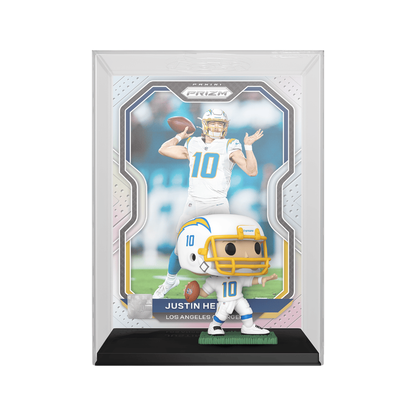 Funko Pop NFL Justin Herbert Pop! Trading Card
