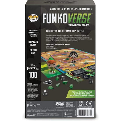 Funko Pop Funkoverse Peter Pan 100 2 Pack Expandalone Game