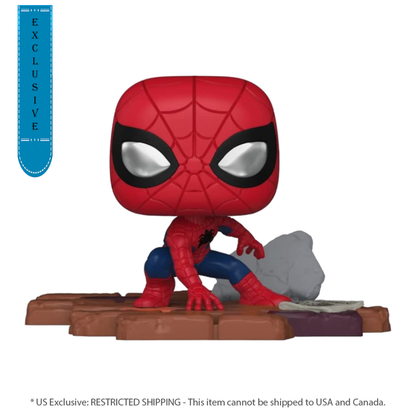 Funko Pop Marvel Comics Sinister Six: Spider Man US Exclusive Pop! Deluxe [RS]
