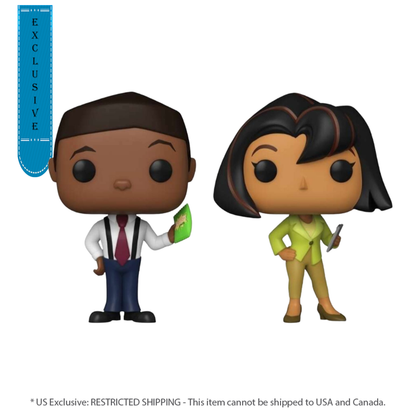 Funko Pop The Proud Family Oscar & Trudy US Exclusive Pop! 2 Pack [RS]