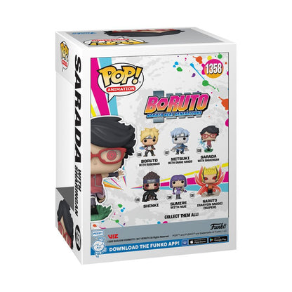 Funko Pop Boruto Sarada with Sharingan Pop! Vinyl