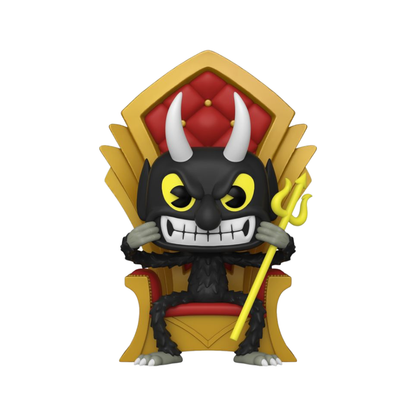Funko Pop Cuphead Devil in Chair Pop! Deluxe