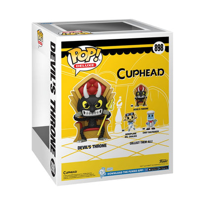 Funko Pop Cuphead Devil in Chair Pop! Deluxe