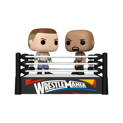 Funko Pop WWE John Cena and The Rock (2012) Pop! Moment