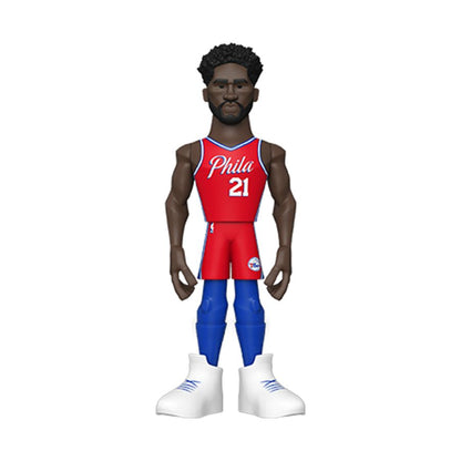 Funko Pop NBA: Sixers Joel Embiid (with chase) (CE'21) 5" Vinyl Gold