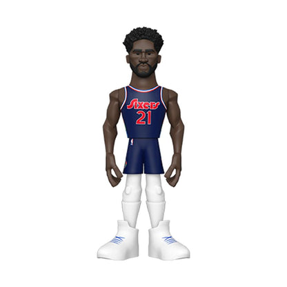 Funko Pop NBA: Sixers Joel Embiid (with chase) (CE'21) 5" Vinyl Gold