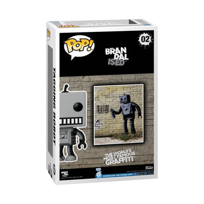Funko Pop Brandalised Tagging Robot Pop! Art Cover